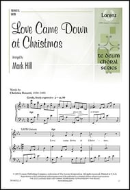 Love Came Down at Christmas SATB choral sheet music cover Thumbnail